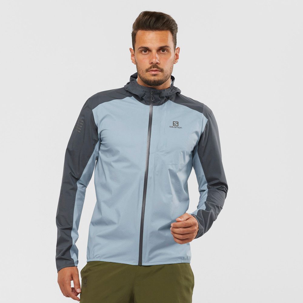 Salomon BONATTI 2.5L Chaquetas Hombre - Azules - Colombia (05476-HMZA)